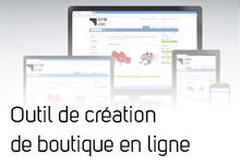 Outil de création de boutique en ligne